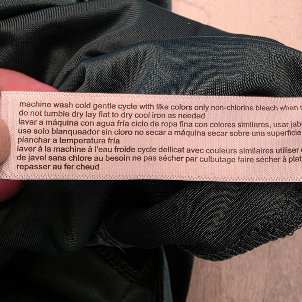 NWT Eloquii Tie Belt Wide Leg Velvet Jumpsuit Green SZ 24 Plus Size - Picture 5 of 7